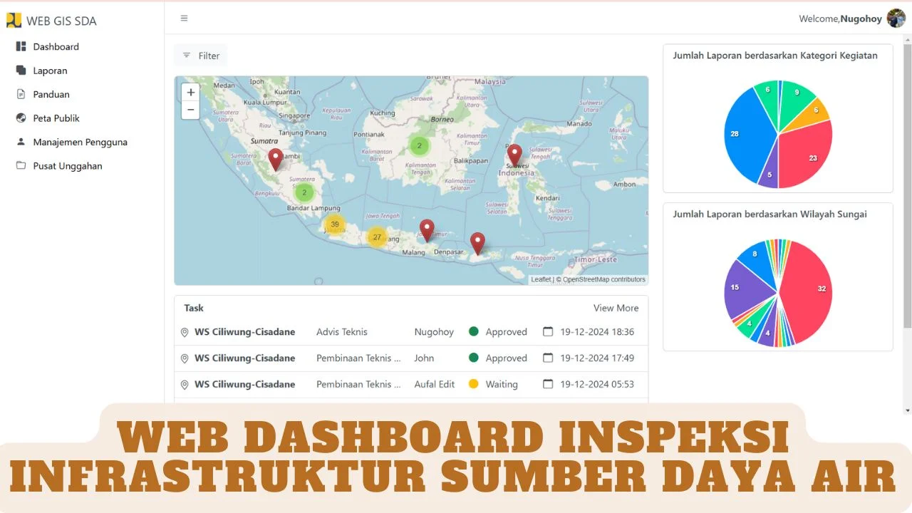 Web Dashboard Inspeksi Infrastruktur Sumber Daya Air